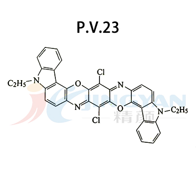 顏料紫23分子式